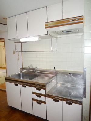 Kitchen. Gas stove installation Allowed