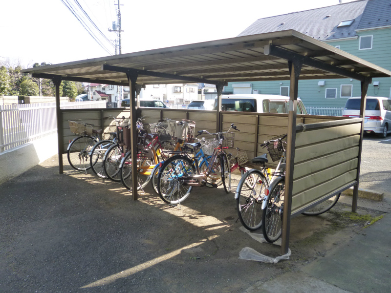Other common areas.  ☆  Bicycle-parking space  ☆ 