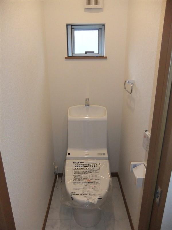 Toilet. Toilet on the first floor, On the second floor.