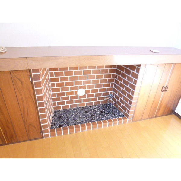 Living and room. You can use the gas stove