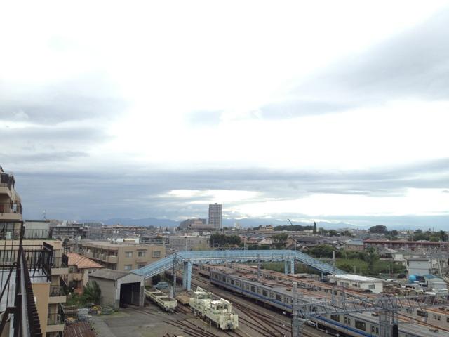 View photos from the dwelling unit. Hoya Ling Kumo閣 Mansion view photos (northwest side)