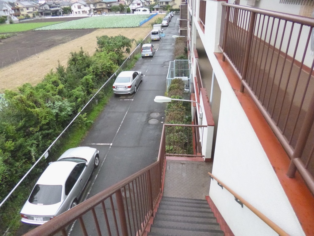 Parking lot. On-site parking