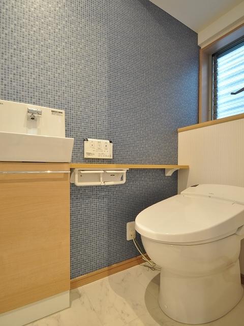 Toilet. A Building toilet