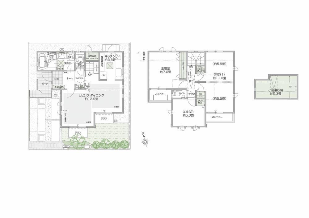 Floor plan. "Summit Store ・ Kojima NEW "up to 170m
