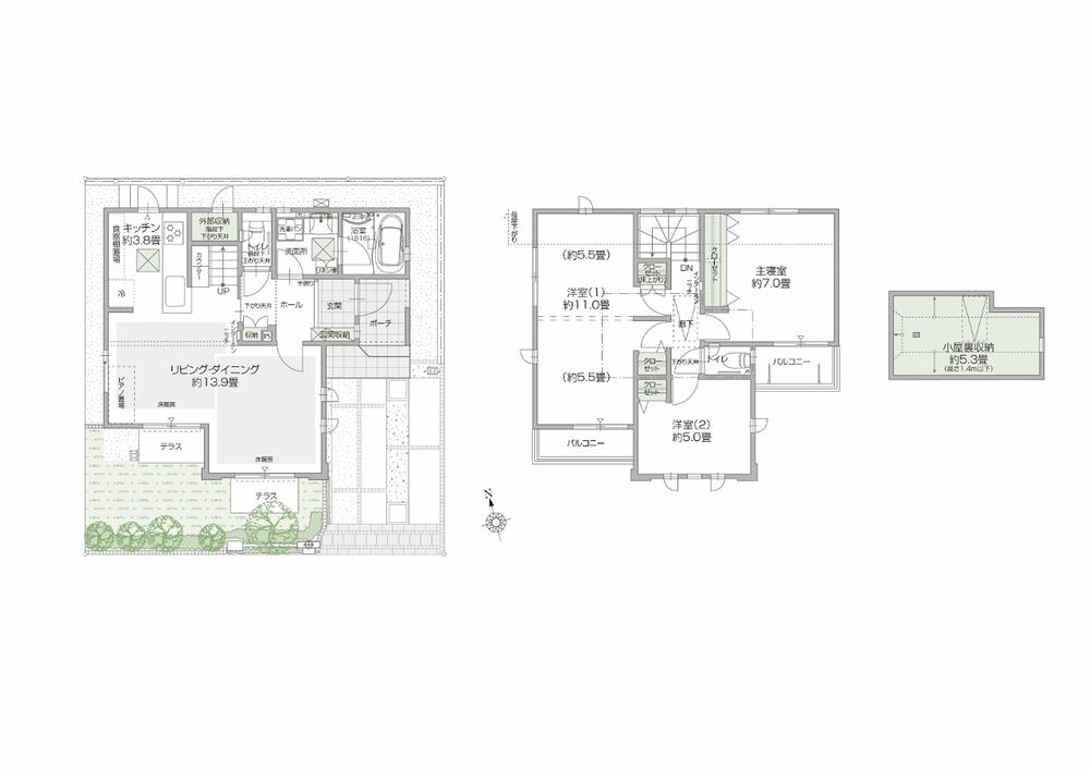 Floor plan. "Summit Store ・ Kojima NEW "up to 170m