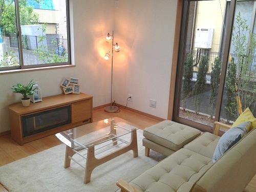 Living. Our example of construction (living)