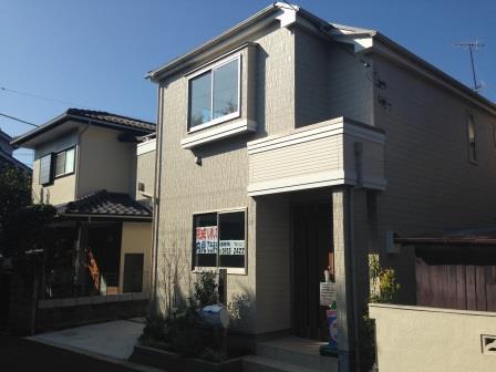 Local appearance photo. Bright floor plan of Zenshitsuminami direction. The building is nearing completion!