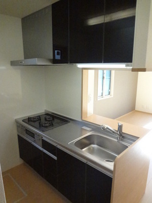 Kitchen. ◆ Gas 3-neck ・ With grill. Those who wish can also be used water purifier ◆