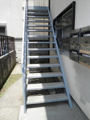 Entrance. Building inlet portion