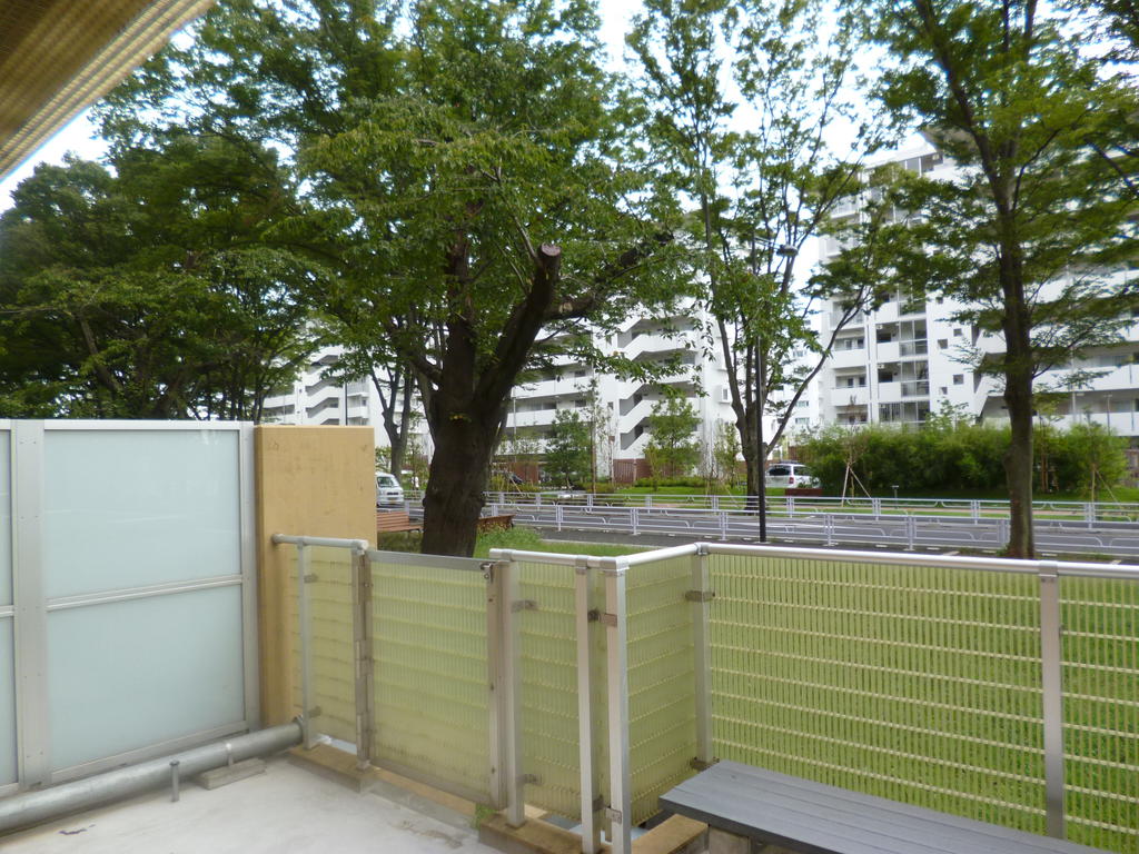 Balcony. Kadozuke balcony, which is to go outside (first floor)