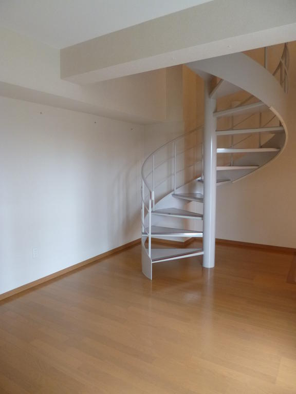 Other room space. A spiral staircase 1 Kaiyoshitsu