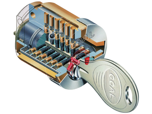 Security.  [Dimple cylinder key] The front door lock of each dwelling unit is, It has adopted effective dimple cylinder key to picking prevention. Operation in the insertion direction free reversible because the dark is also very smooth. (Conceptual diagram)