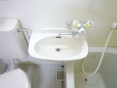 Washroom. There washbasin