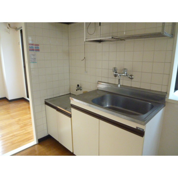 Kitchen. Two-burner stove can be installed