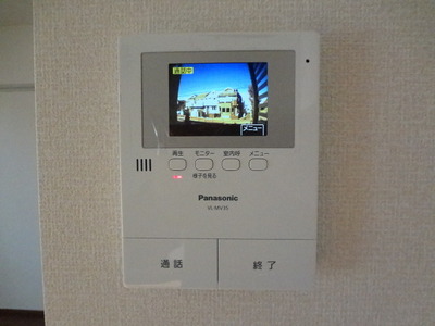 Security. ◆ TV monitor phone can be seen of the visitors ◆