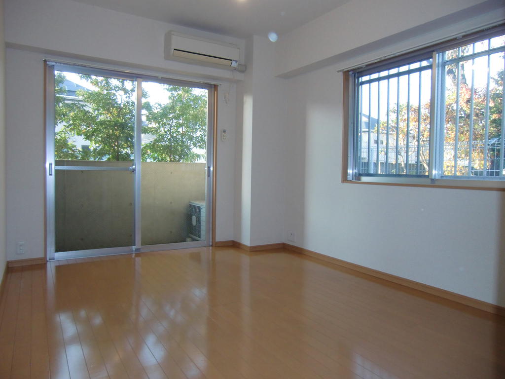 Living and room. Two-sided lighting