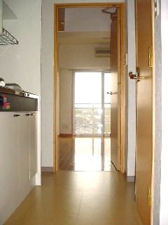 Kitchen. Also firmly secured refrigerator storage