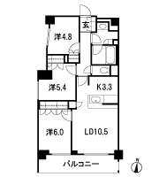 Floor: 3LDK, occupied area: 67.62 sq m, Price: 38,300,000 yen, now on sale
