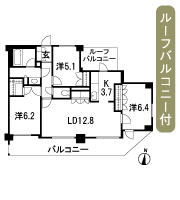 Floor: 3LDK + W, the occupied area: 75.41 sq m, Price: 49,700,000 yen, now on sale