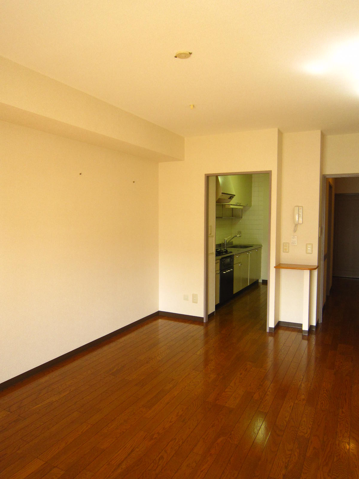 Living and room. Air-conditioned in the living room.