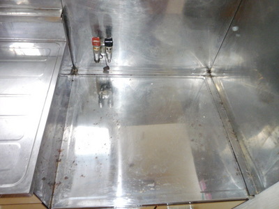 Kitchen. Gas stove installation Allowed