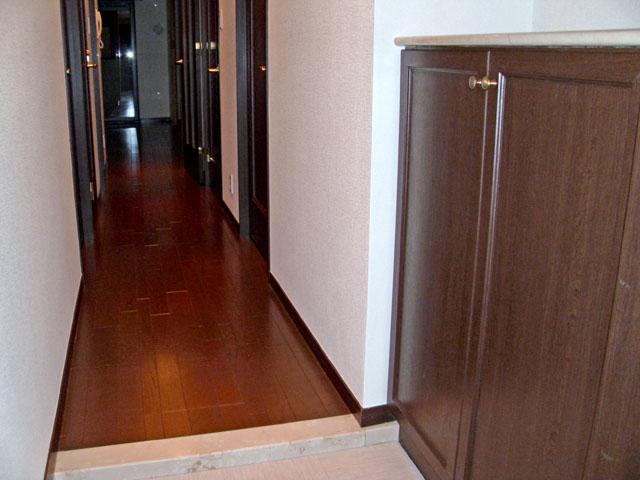 Entrance. Entrance shoe box