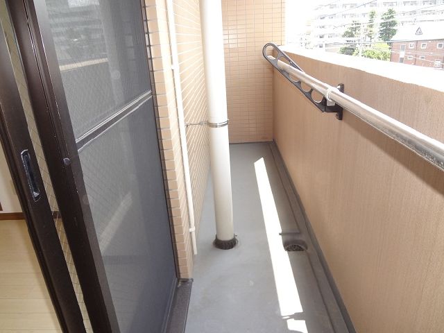 Balcony. After all, Washing machine in the room