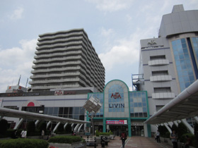 Shopping centre. LIVIN / ASTA until the (shopping center) 1105m