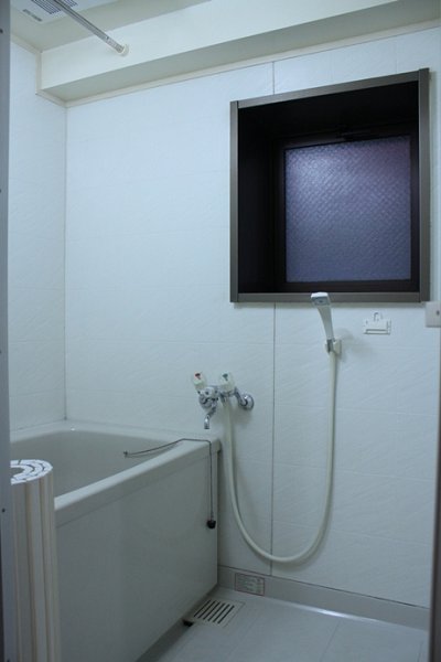 Bath. Windowed bathroom