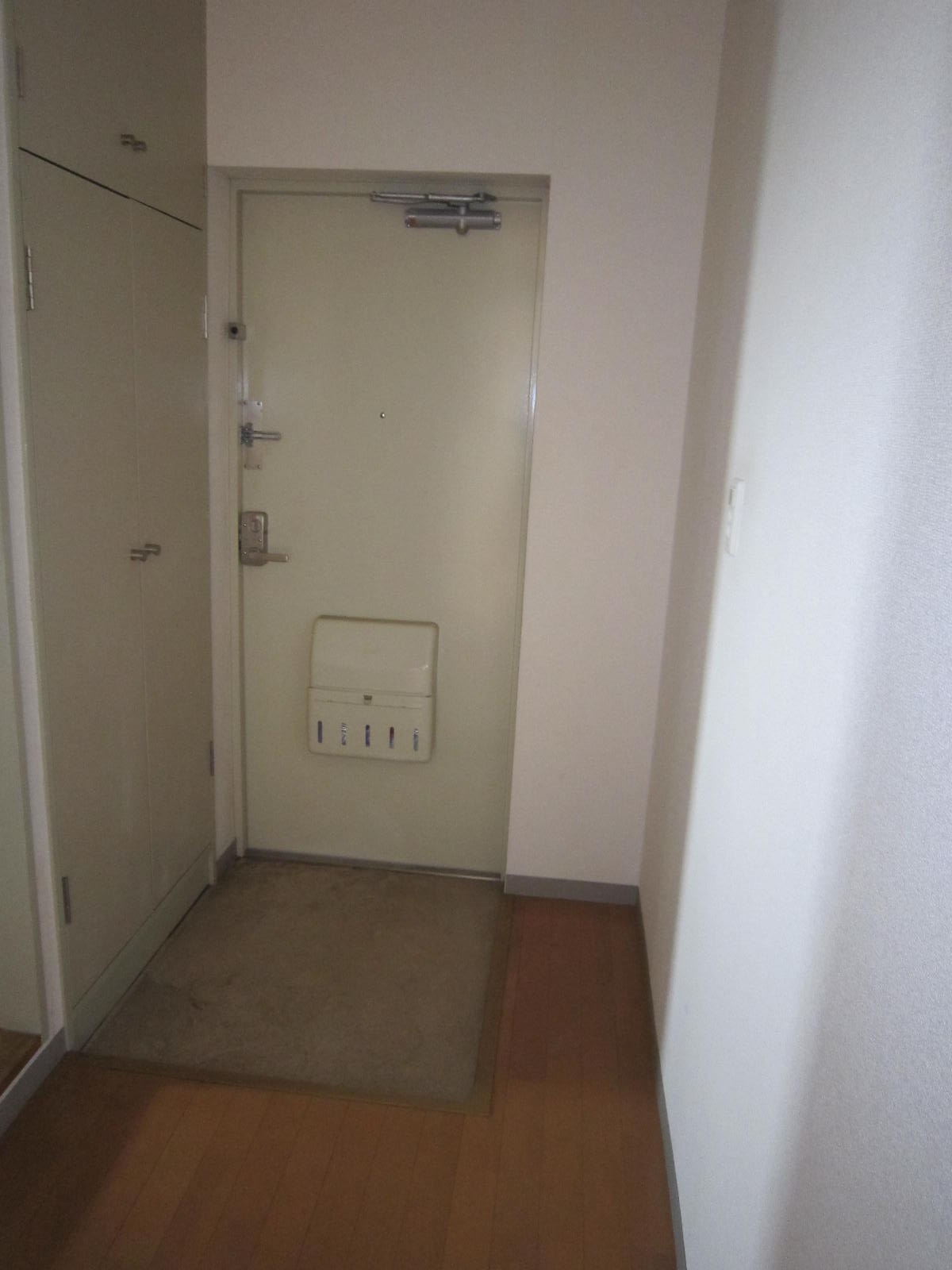 Entrance. Plenty of entrance storage.