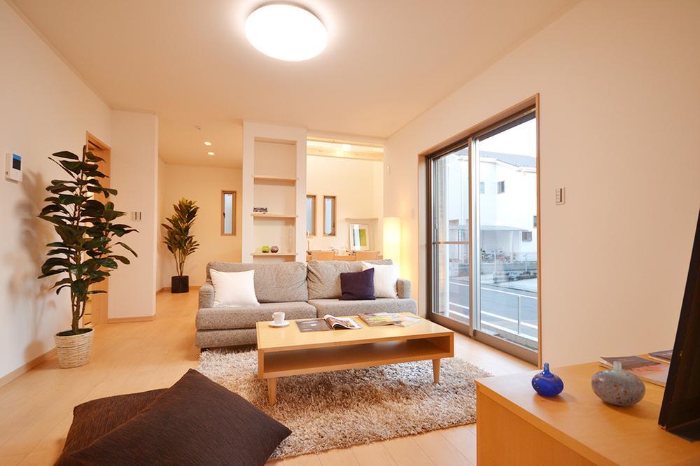 Living. Model house published in! By all means, please visitors! ! 