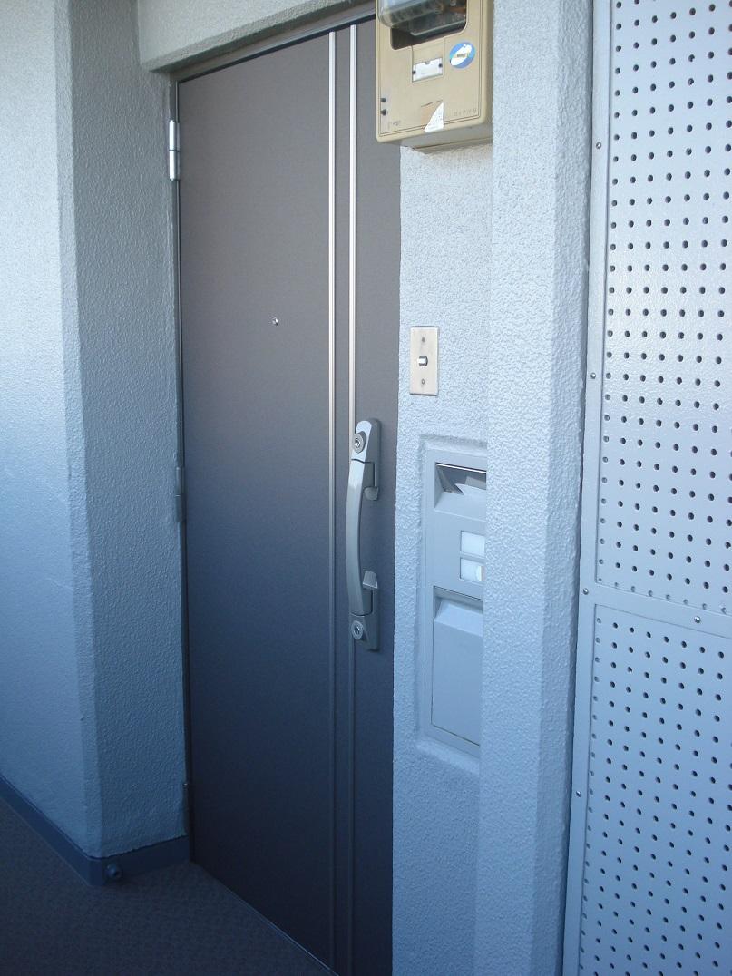 Entrance. Entrance door (2013 June exchange settled)