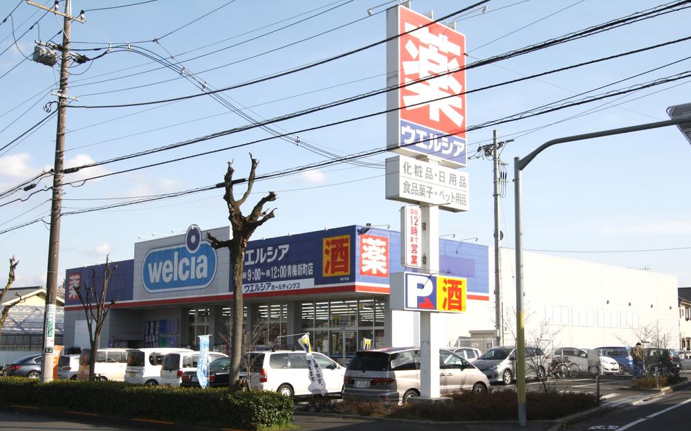 Drug store. Uerushia Ome until Shinmachi shop 675m