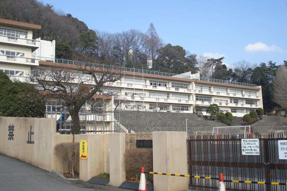 Primary school. Ome Municipal until the first elementary school 823m