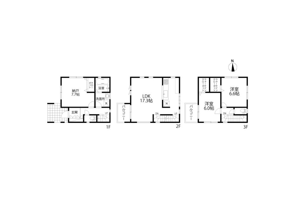 Floor plan. 36,800,000 yen, 2LDK + S (storeroom), Land area 88.92 sq m , Building area 90.72 sq m