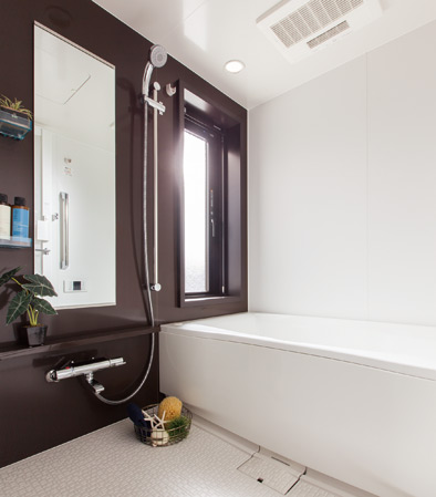 Bathing-wash room.  [Relaxation Bathroom] Highly functional bathroom born of relaxation and rest.