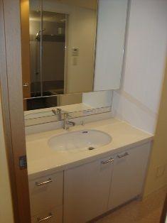 Wash basin, toilet. ~ New interior renovation completed ~