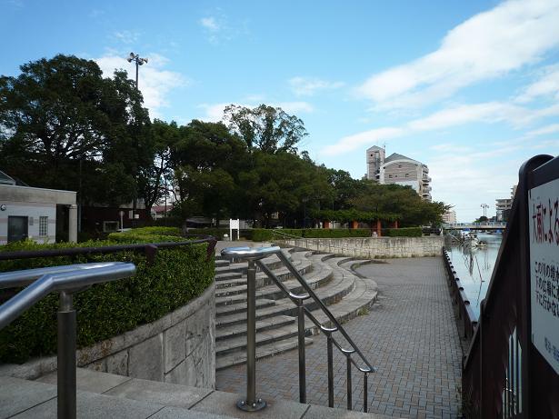 park. Omori 1-chome park park close to the everyday walk