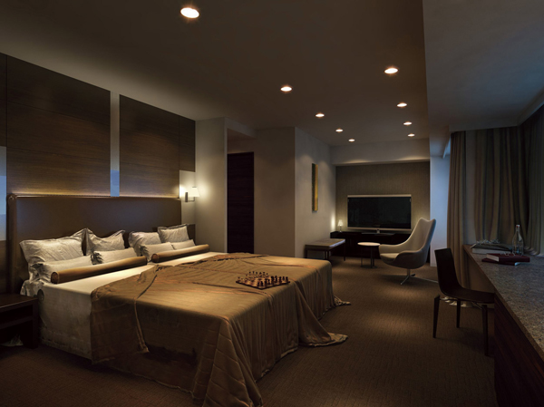 Features of the building. Guest Room Rendering CG