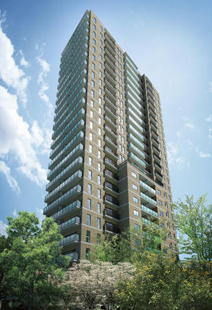 Buildings and facilities. "Park Tower Sanno" on the ground 24-story born in the elegant form. Facade design, It was aimed at building in harmony with Sanno chopped the time as the mansion area. Lush greenery that was laid at the feet, Color ring tones and earth colors with composure, Then quietly claimed the presence and delicacy. (Exterior CG)