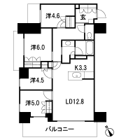 Floor: 4LD ・ K, the occupied area: 81.23 sq m, Price: 75,221,300 yen, now on sale