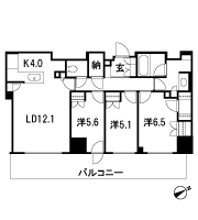 Floor: 3LD ・ K + WIC + N, the area occupied: 80.3 sq m, Price: 73,071,457 yen, now on sale