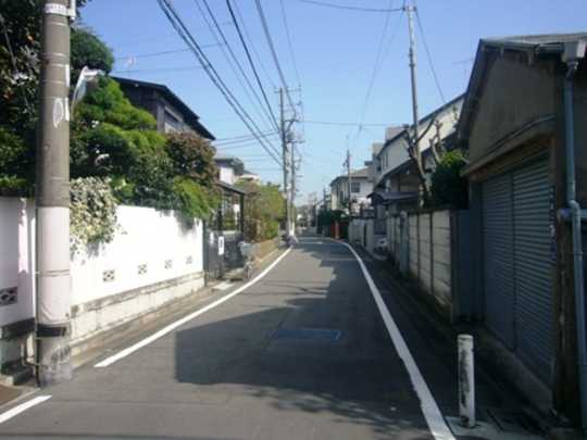 Local land photo. North front road