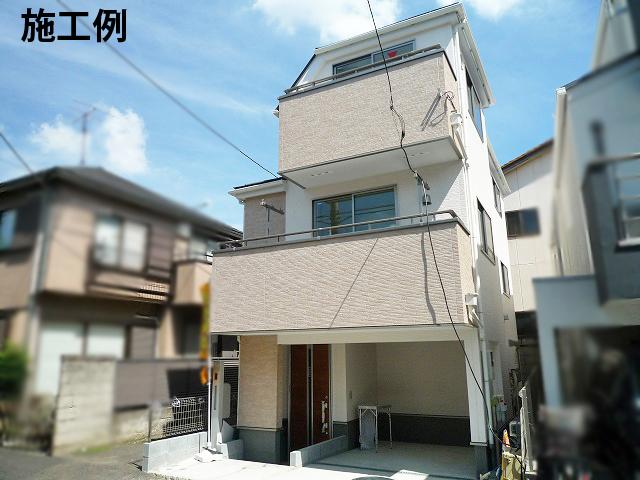 Rendering (appearance). Example of construction