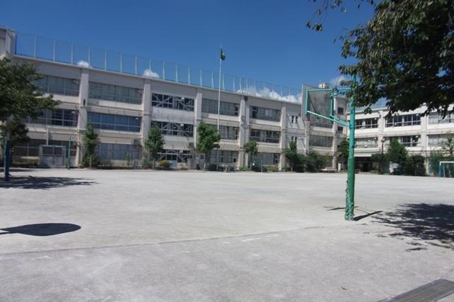 Primary school. Ota 396m to stand Ikegami second elementary school