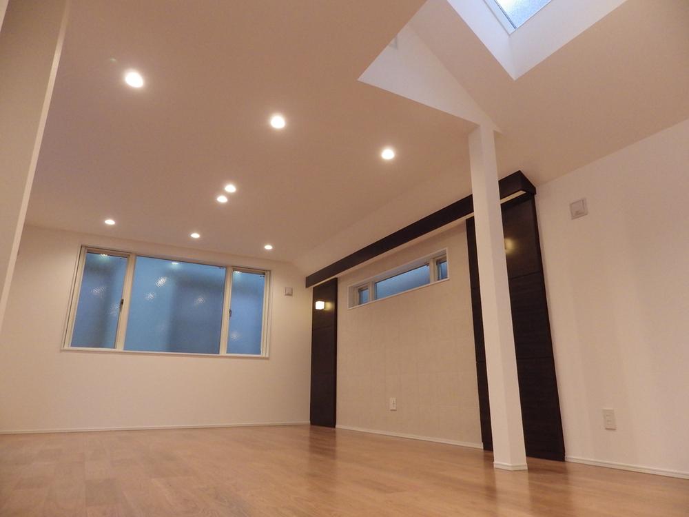 Living. Space of balanced peace of living skylight of A Building