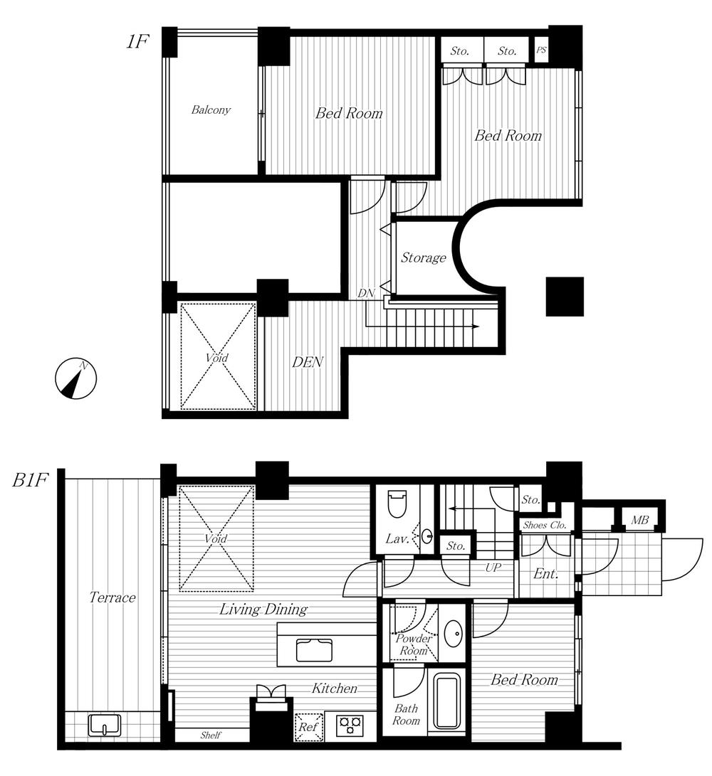 Floor plan. 3LDK + S (storeroom), Price 49,800,000 yen, Occupied area 80.82 sq m