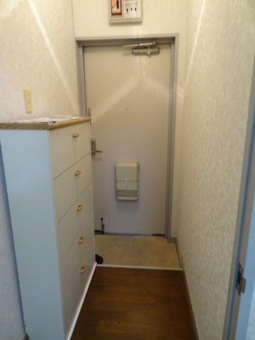 Entrance. It is with shoes case.