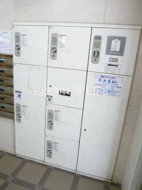 Other common areas.  [Home delivery locker] The big success in the absence!