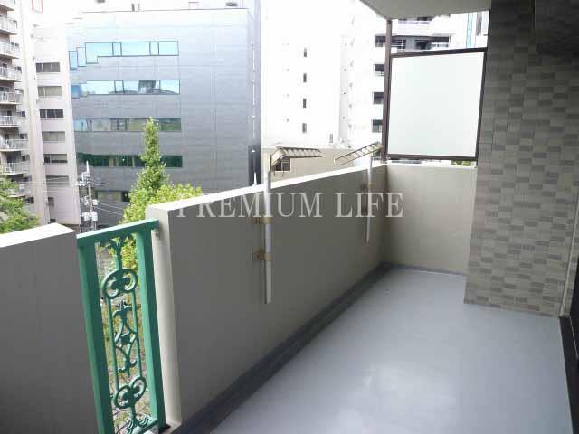 Balcony.  [balcony] Balcony with depth.